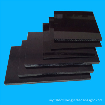 High Gloss Black ABS Sheet for Advertising Use